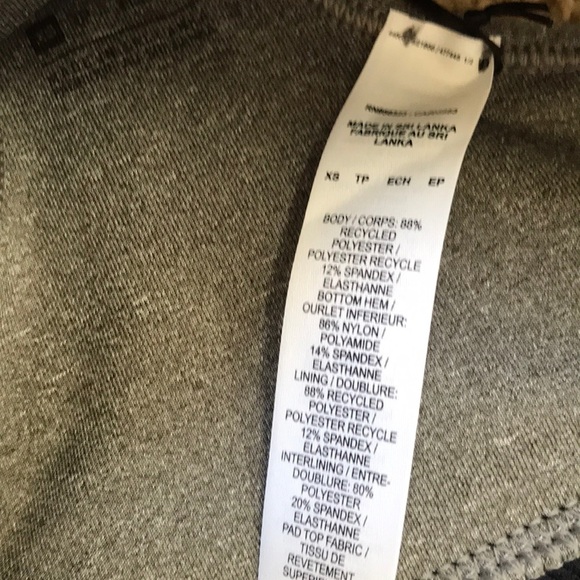 NWT! NIKE Size XS grey combo classic sports bra - Picture 8 of 8